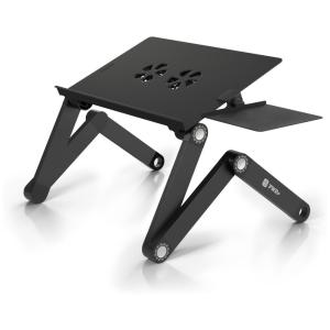 Suporte Ergonômico Laptop Dobrável Ajustável, 50 PWR 408 PWR50 754520, Preto