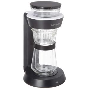 Cafeteira Elétrica Programável Portátil de 350 mL a Bateria com Jarra de Vidro, CILIO C343014, Preto