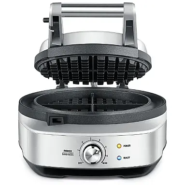 Máquina de waffles sem bagunça,
