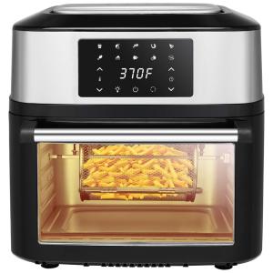 Z ZTDM Fritadeira Elétrica, AirFryer 16L 8 Predefinições 1800W, 110V