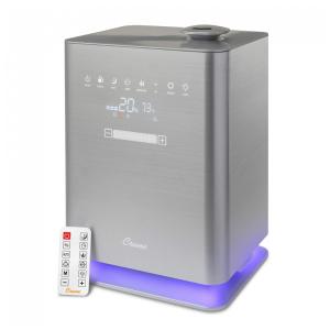 Umidificador Ultrassônico Crane Top Fill com Névoa Quente e Fria, Tanque de 4,54 Litros, Controle Remoto e Cobertura para 46,5 m²