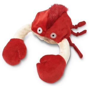 Pelúcia Interativa para Cães no formato Caranguejo, HYPER PET 50240EA, Vermelho