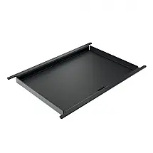 Chapa para Grill Ninja FlexFlame Aço Carbono 63 x 43 cm Dreno de Gordura 12 Smash Burgers Interno