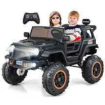 Carrinho Elétrico Infantil INFANS 2 Lugares 4x4, 4 Motores 550W, Jeep SUV, MP3 USB Controle Remoto, 24V