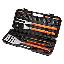 Conjunto de ferramentas de cabo de madeira 13 peças, CUISINART CGS W13, Marrom Escuro