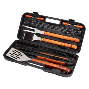 Conjunto de ferramentas de cabo de madeira 13 peças, CUISINART CGS W13, Marrom Escuro