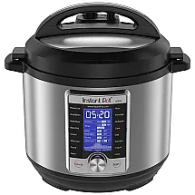 Panela de Pressão Elétrica, 10 em 1, 5.7 Litros, Aço inoxidável, 110V 1000W, INSTANT POT Ultra 60, Preto e Prata
