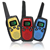 Rádio Comunicador Walkie Talkie Retevis RT628S para Crianças, Rádio de Longo Alcance, Modo Seguro, VOX, Ideal para Camping