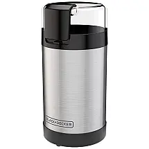 Moedor de Grãos de Café, 3 Xícaras, Aço Inox, 110v, BLACKDECKER CBG110S, Prateado