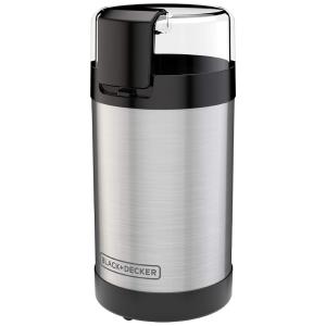 Moedor de Grãos de Café, 3 Xícaras, Aço Inox, 110v, BLACKDECKER CBG110S, Prateado