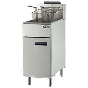 Fritadeira a Gás Profissional para até 20 KG, Aço Inoxidável, Atosa USA ATFS 40