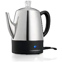 Gastrorag Chaleira Elétrica Capacidade 1L, Aço Inoxidável, 110V
