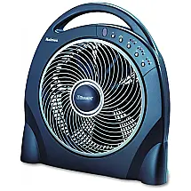 Ventilador de Piso Oscilante com 3 Velocidades e Temporizador de 8 Horas, 110V, Holmes HAPF624RUC, Azul