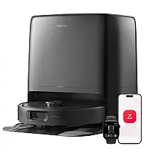 Robô Aspirador e Passa Pano Roborock Qrevo 2 Pro 20.000 Pa Base de Autoesvaziamento e Lavagem Quente Preto