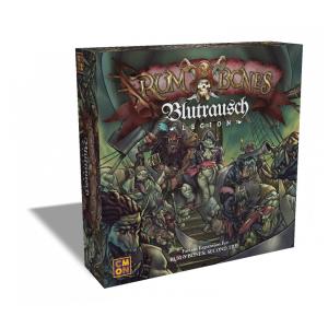 Jogo de Estratégia Rum Bones Second Tide Blutrausch Legion 2 a 6 Jogadores, Para Maiores de 12 Anos, CMON RB019, Marrom