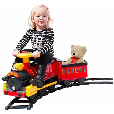 Trem Elétrico Infantil com Vapor