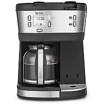 Cafeteira Elétrica Programável com Tela LCD e Painel de Controle, 110v, BRIM 50017, Preto