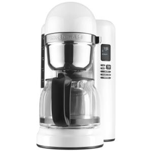 Kitchenaid Cafeteira Elétrica 12 Xícaras Com Um Toque Programável até 24h Com Um Toque Cor Branca