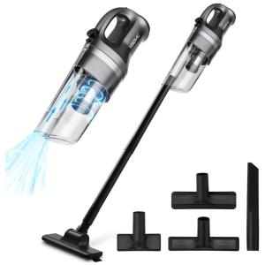 Aspirador de Pó Automotivo Portátil Leve e Ideal Para Carro e Uso Doméstico, YISSVIC, Preto