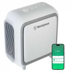 Purificador de Ar com 5 Estágios e Filtro HEPA para Espaços de até 27 m2, 110V Westinghouse, Branco