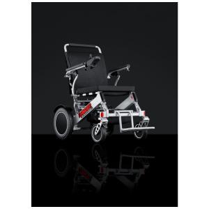 Cadeira de Rodas Elétrica Dobrável Reclinável com Assento XL Wide para Adultos de até 180 kg, Porto Mobility, Preta