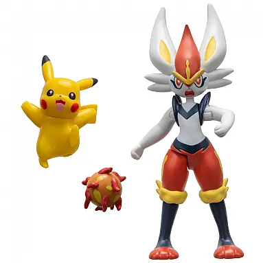 Conjunto de figuras Pokémon Battle