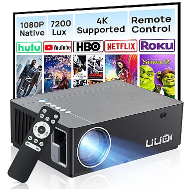 Mini Projetor 4K 1080P Ideal