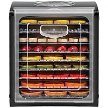 Desidratador de Alimentos, 9 Bandejas, 110v, CHEFMAN RJ43 SQ 9, Preto