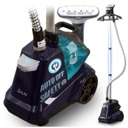SALAV Vaporizador de Roupas Comercial de Alta Performance com Desligamento Automático Inteligente, Alerta Sonoro, Controle por Pedal