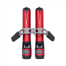 Scooter Subaquática Propulsor de Mergulho com Motor Duplo, 2 Punhos, 2 kits de Montagem de Braço e 2 Anéis de Montagem de Acessórios