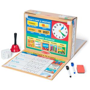 Kit Jogos para Sala de Aula, Divirta-se como Professor ou Aluno para Crianças Acima de 4 Anos, Melissa & Doug