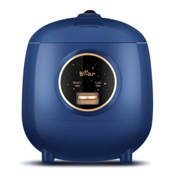 Panela de Arroz Eletrica 1.2L Multifuncional e Antiaderente Removível, 200W, 110v, BAR DFB B12W1 BLUE, Azul