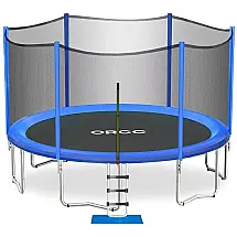 Cama Elastica Capacidade até 200 kg e Tamanho 4 Metros, ORCC, Azul