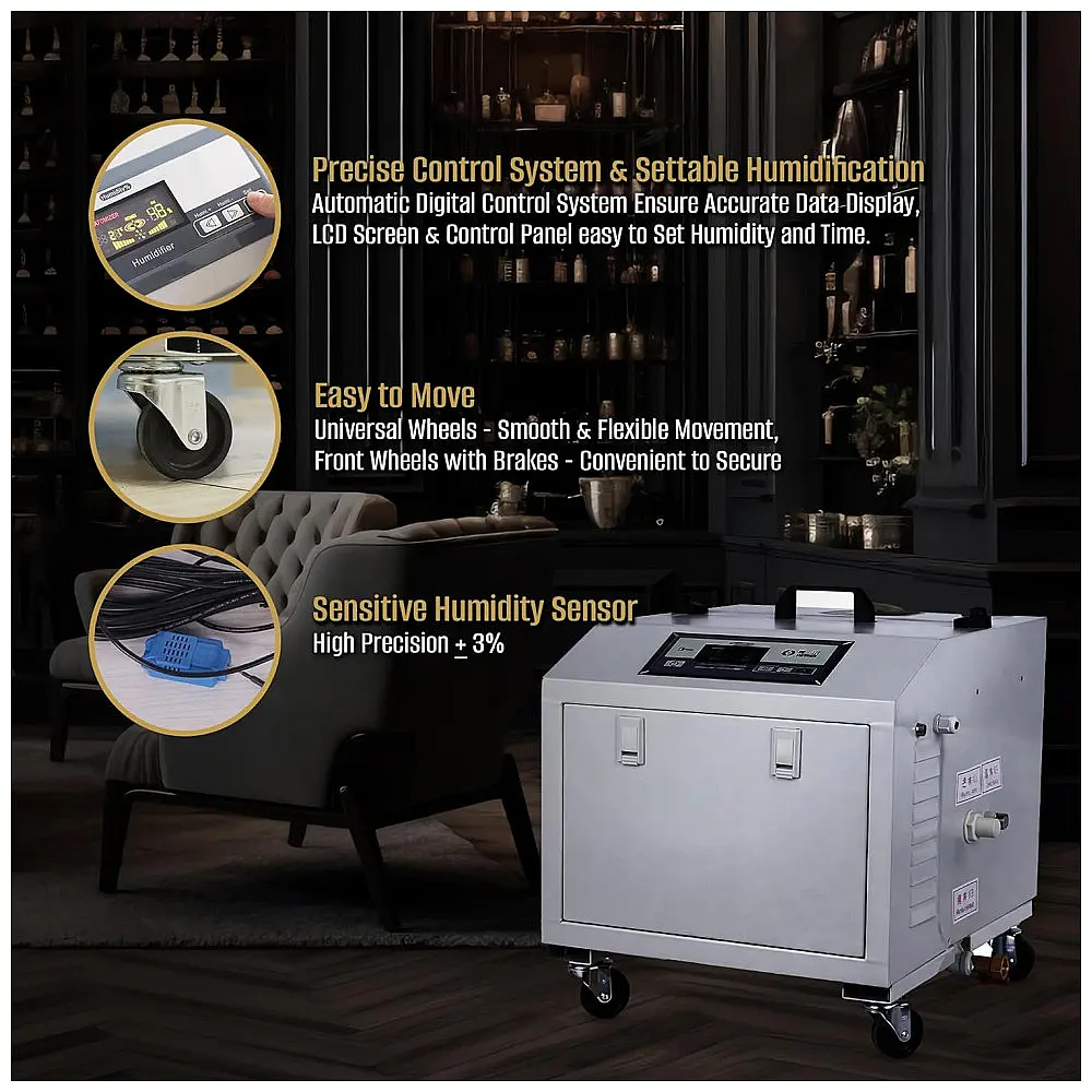 Humidificador Ultrassônico Your Elegant Bar EB-03C Branco 700-4000 Cu Ft 110V — foto 3