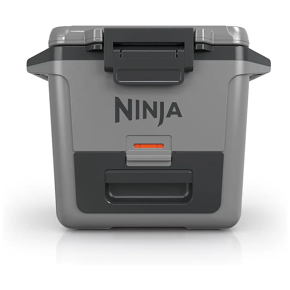 Cooler Térmico Portátil 28L com Gaveta em Zona Seca, Premium Mantém o Gelo por Dias, Ninja FrostVault FB131WH, Cinza Ardósia
