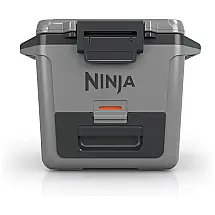 Cooler Térmico Portátil 28L com Gaveta em Zona Seca, Premium Mantém o Gelo por Dias, Ninja FrostVault FB131WH, Cinza Ardósia