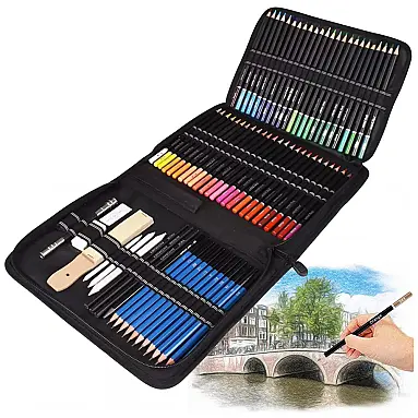 Kit Lápis de Cor Profissional