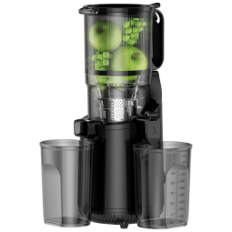 Extrator de Suco a Frio Amumu, Máquina de Mastigação Lenta com Boca de Alimentação Extra Grande de 13,7cm para Frutas e Vegetais Inteiros