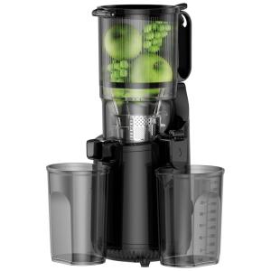 Extrator de Suco a Frio Amumu, Máquina de Mastigação Lenta com Boca de Alimentação Extra Grande de 13,7cm para Frutas e Vegetais Inteiros