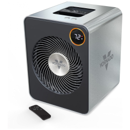 Aquecedor Elétrico Portátil VMH600 com Controle Remoto, 110v, VORNADO EH1 0117 83, Preto