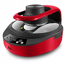 Fritadeira Elétrica AirFryer 5L com Temperatura Ajustável e Cesto Antiaderente, 1500W, 110V, ELITE GOURMET EAF5002R, Vermelho