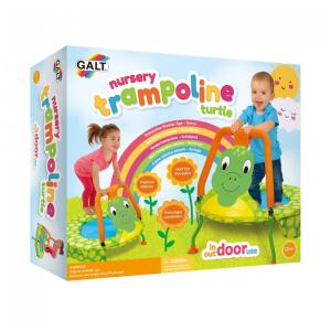 Toys Cama Elástica Infantil Dobrável para Crianças a partir de 1 Anos, Tartaruga, GALT AMERICA, Verde