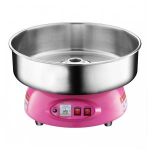 Máquina de Algodão Doce Elétrica com Dispositivo de Segurança, 110v, PARTYHUT, Rosa
