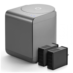 Composteira Elétrica de Cozinha 2,5L com Lâmina Tripla SHARKSDEN que Transforma Restos de Comida em Restos de Composto Seco e Fertilizante