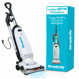 Aspirador de Pó Comercial com Acessórios, Filtro e Saco HEPA Certificado, 110V 1320W Simplicity S20EZM