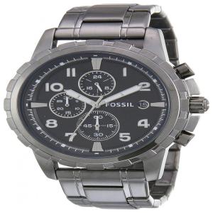 Fossil Relógio Masculino com Cronógrafo de Quartzo de Aço Inoxidável, FS4721