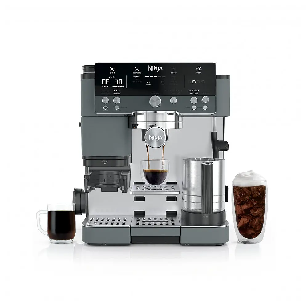 Cafeteira Ninja Luxe Café Premier Espresso, Drip e Cold Brew Moinho Integrado 1650W Verde