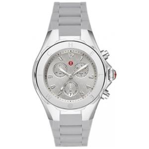 Relógio Feminino Analógico Quartzo de Aço Inoxidável, MICHELE MWW12F000092, Cinza