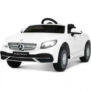 Uenjoy Carro, Carrinho Elétrico 1 Assento, 12V, c, Controle Remoto, Vel 5 km, h, Idade 3, Branco