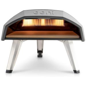 Forno de Pizza a Gás Portátil Aço Inoxidável, OONI UU P06A00, Preto